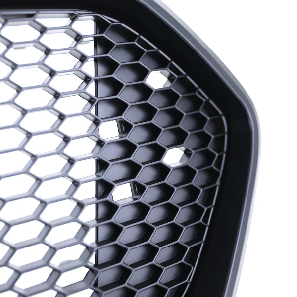Upgrade Sportgrill / Kühlergrill für Ford Transit / Tourneo Custom 18-23 schwarz in Wabendesign